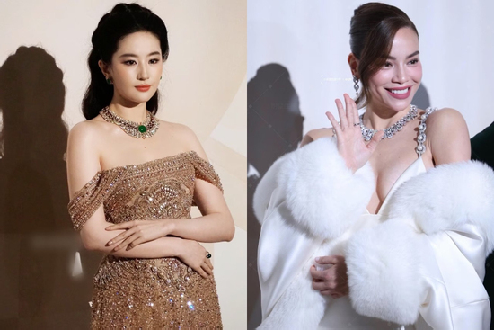 Hồ Ngọc Hà xuất hiện bên Lưu Diệc Phi