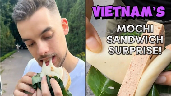 Bánh giầy Việt Nam gây sốt các diễn đàn du lịch, khách Tây cứ ăn là mê