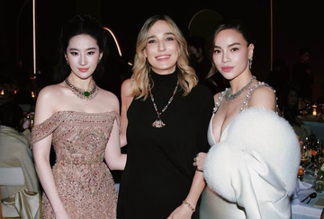 Lưu Diệc Phi cắt Hồ Ngọc Hà khỏi khung ảnh